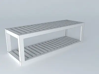 banco bench Free 3D model order