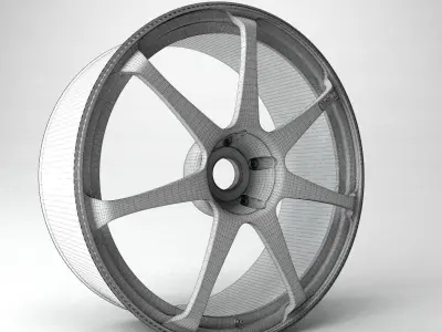 Advan T7 automotive -RIM ONLY- 3D model