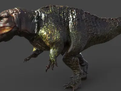 T Rex Sculpture  3D model