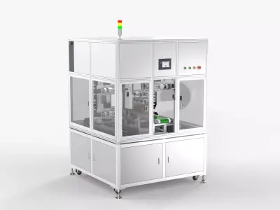 8 Axis Double Sided Spot Welding Machine 3D model