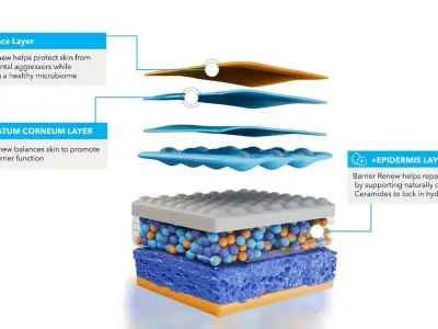Ceramidin Cream 3D Model with 8 Second Animation 3D model