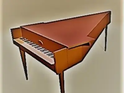 old pianos Free 3D model