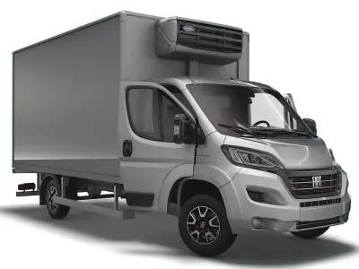 Fiat Ducato Refrigerator HQInterior 4300WB 2023 3D model