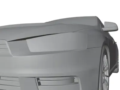 Japan WRC car unbranded 3D model