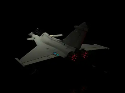 Dassault Rafale 3D print model
