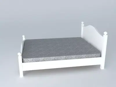 bed Free 3D model purchase