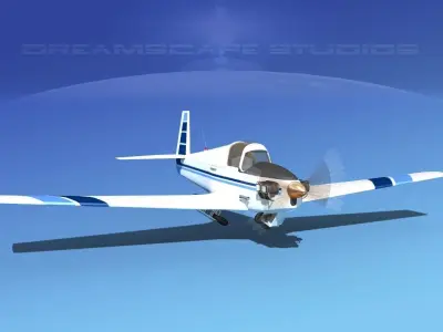 Mooney M-18 Mite V11 3D model
