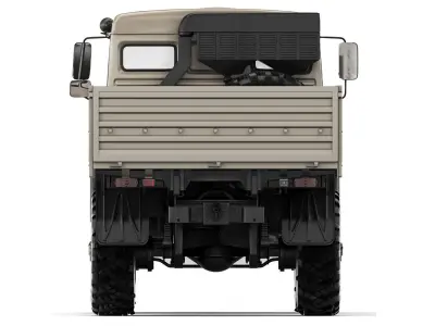 Kamaz 4350 Mustang 2003 3D model