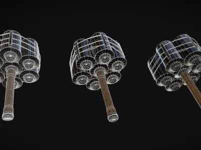 German WW2 M24 Anti-Tank Grenade 3D model