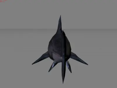 Shark Animal Low-poly 3D model