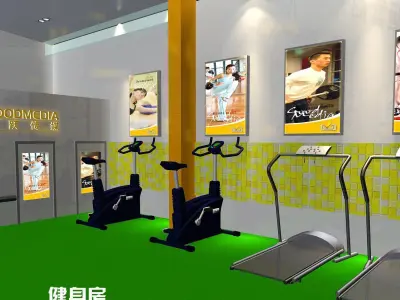 Exhibition - Area - 12X15-3DMAX2011-03 3D model