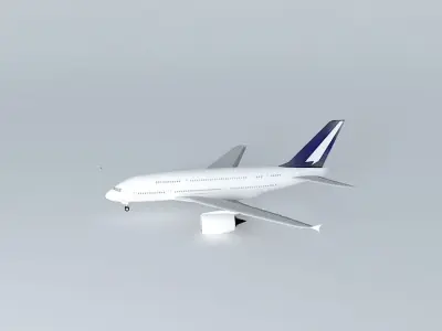 Airbus A370  Free 3D model