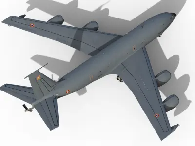 C-135FR  Stratotanker 3D model