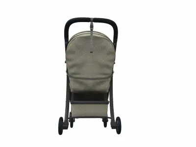 Baby stroller 11 3D model