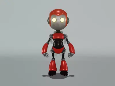 Robot Boy Free 3D model