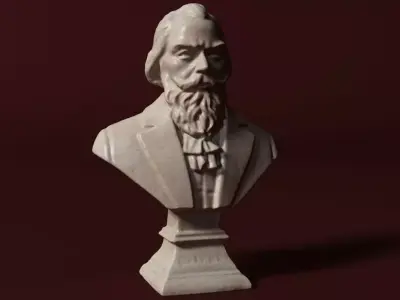 Brahms Bust 3D model