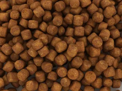 Dog Food 2 Pile 3D model