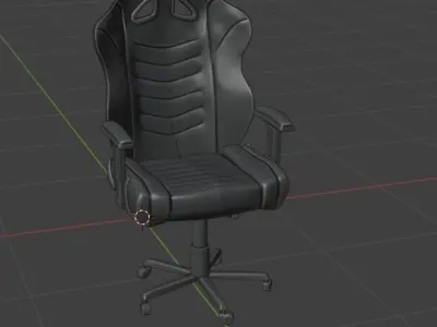 Gaming Chair Free 3D model buy