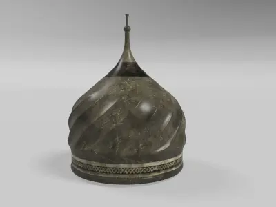 Old Helmet 3D model