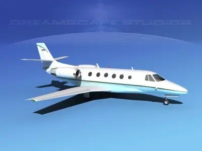 Cessna C560XL Citation V14 3D model