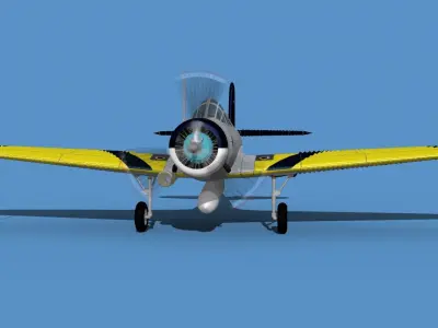 Douglas TBD-1 Devestator V04 3D model