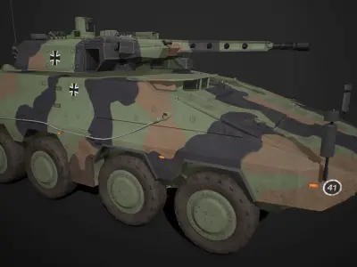 GTK Boxer APC IFV All Pack 3D model