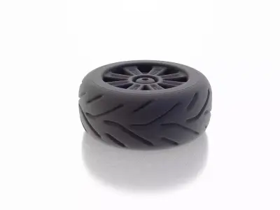 Tire Cap 3D print model