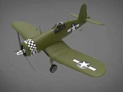 F4U Corsair 3D model