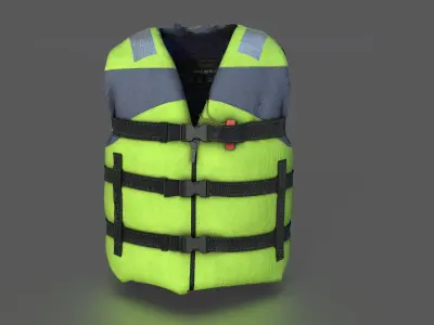 LIFEJACKET life jacket 3D model