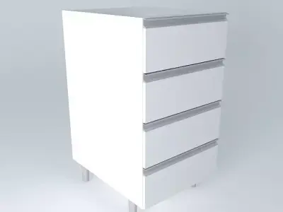 Desk drawers Free 3D model