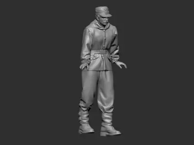 German Tankman ww2 6 3D print model