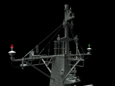 Mast HSM 3D model
