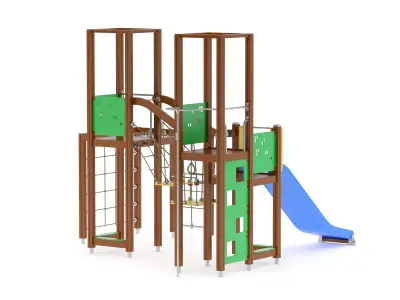 Lappset Activity Tower 12 Free 3D model