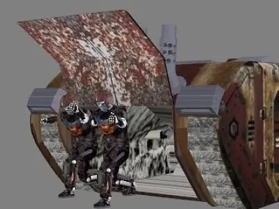 panzer goblins Low-poly 3D model