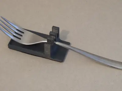 Wooden spoon holder Free 3D model