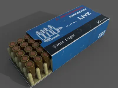 Ammo box 3D model