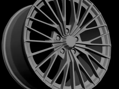 OZ rims collection 3D model