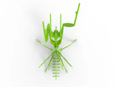 Pray Mantis 3D print model