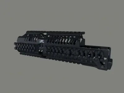 AK B-30 Zenit handguard  Low-poly 3D model