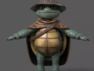 Sage Shellback 3D model