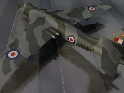 Vickers Valiant B Mk-1 3D model
