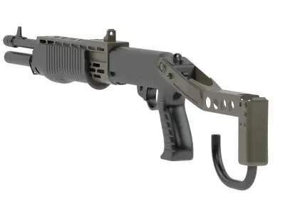  Franchi SPAS-12 3D model