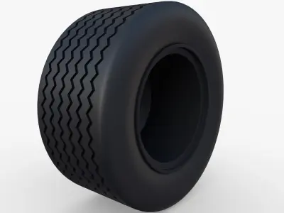 Tesla Truck Wheel 2 3D model