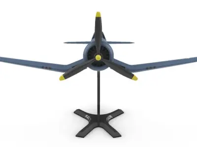  F4U CORSAIR 3D print model