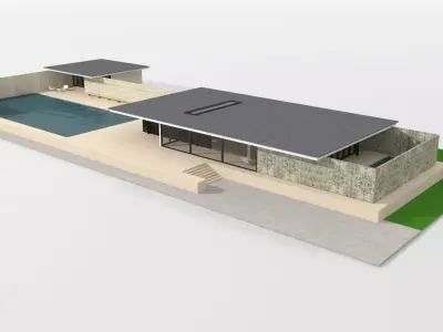 Barcelona Pavilion 3D model