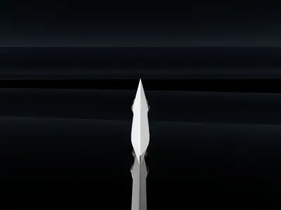 Glaive Shadow fight 2 3D model 3D print model