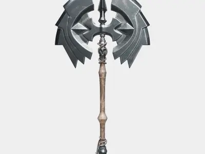 Magical axe 3D model