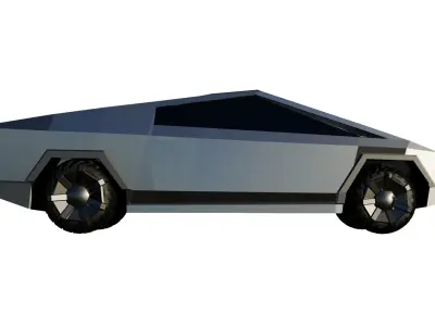 Tesla CyberTruck Free 3D model