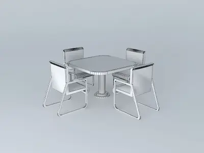 Hindenburg lounge set Free 3D model purchase