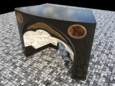 muqarnas round 3D model